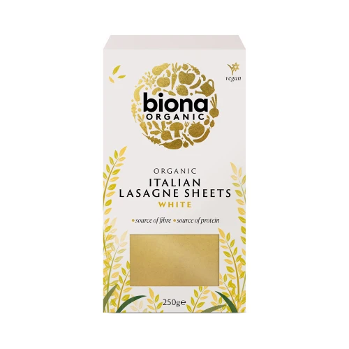 Biona Lasagne Sheets White 12 * 250g