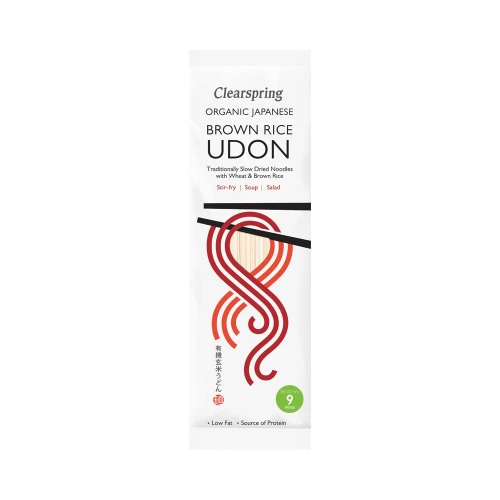 Clearspring Japanese Brown Rice Udon Noodles 12 * 200g