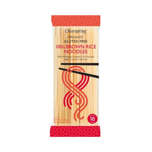 Clearspring Gluten Free Noodles 100% Brown Rice 200g