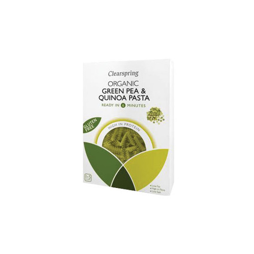 Clearspring Fusilli Green Pea and Quinoa 250g