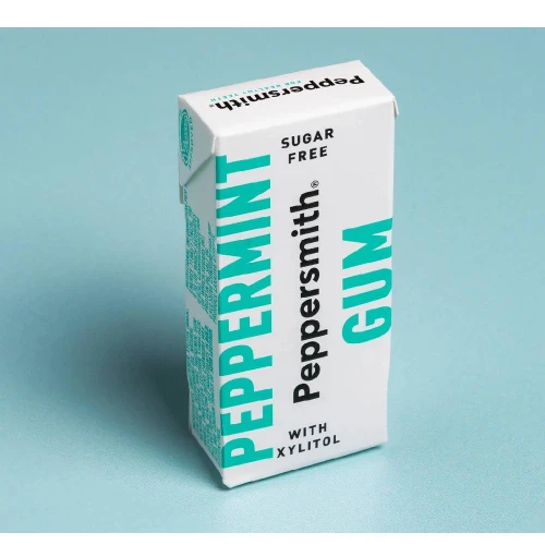 Peppersmith Chewing Dental Gum Peppermint 15g