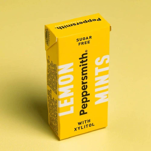 Peppersmith lemon dental mint 15g