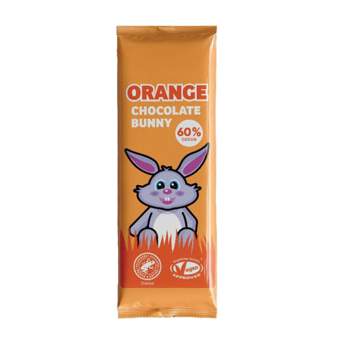 Plamil So Free Orange Dark Chocolate Bunny Bar 25g
