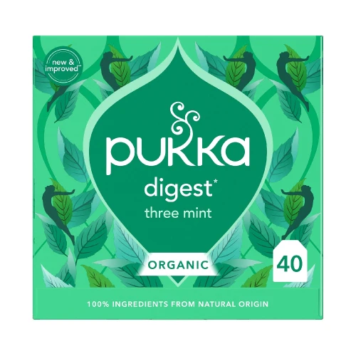 Pukka-Digest Three Mint 40Bag Org