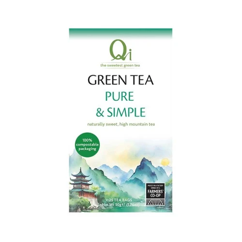 Qi Herbal Health China Green Tea (6 x 25bags)