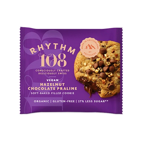 Rhythm 108 Soft Filled Cookie - Chocolate Hazelnut Ganache 50g
