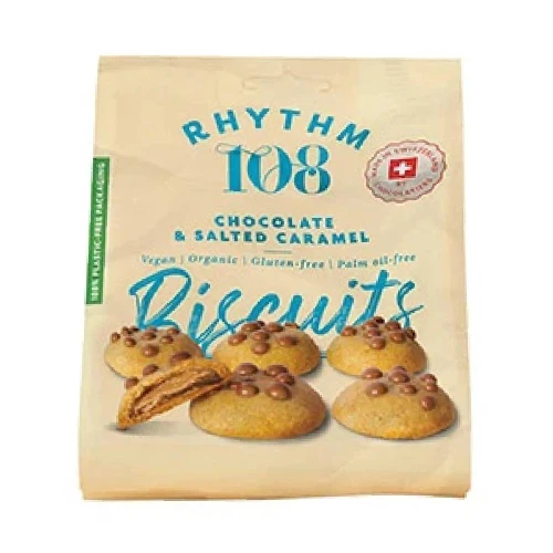 Rhythm 108 Chocolate & Salted Caramel Biscuit Share Bag 8 x 135g