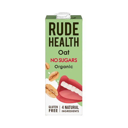 Rude Health Oat No Sugar 6 x 1000ml