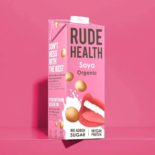 Rude Health Organic Soya Drink 1ltr