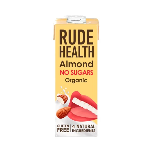 Rude Health Almond No Sugar 6 x 1000ml
