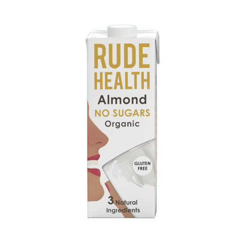 Rude Health Almond No Sugar 6 x 1000ml