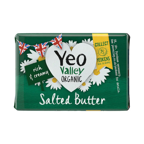 Yeo Valley Organic Organic Salted Butter 20 * 200g