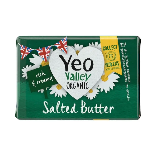 Yeo Valley Organic Organic Salted Butter 20 * 200g