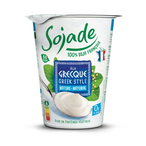 Sojade Soya Yogurt - Greek Style Natural 6 * 400g
