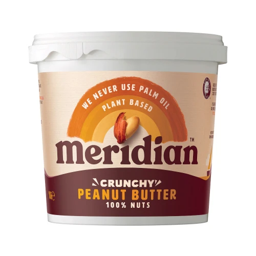 Meridian Peanut Butter Crunchy without Salt 1kg