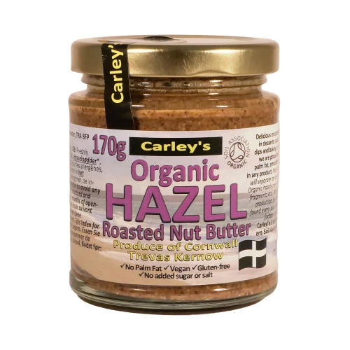 Carley's Organic Roasted - Hazel Nut Butter 6 * 170g
