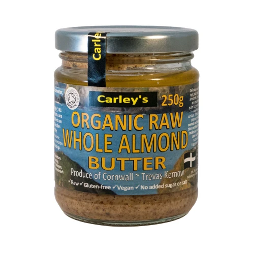 Carley's Organic Raw - Almond Nut Butter 6 * 250g