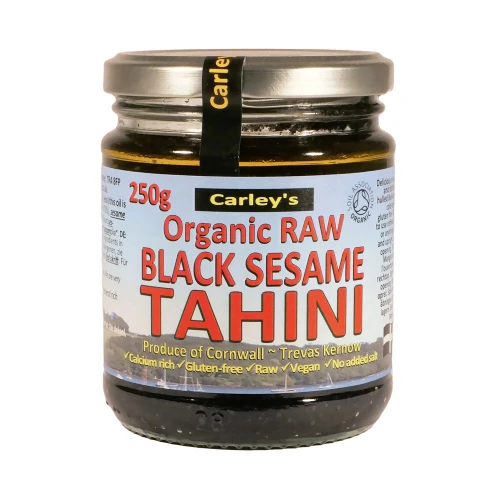 Carley's Organic Raw - Black Sesame Tahini 6 * 250g