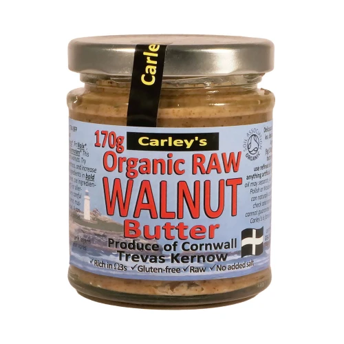 Carley's Organic Raw - Walnut Butter 6 * 170g