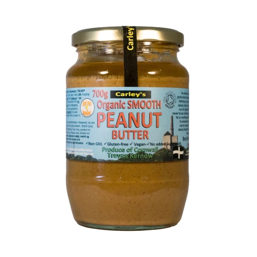 Carley's Organic Roasted - Peanut Butter Smooth 6 * 700g