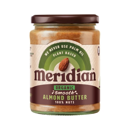 Meridian Almond Butter Smooth 100% Nuts without Salt 470g