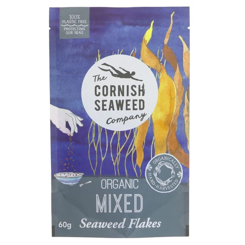 The Cornish Seaweed Company Mixed Seaweed Flakes 60g