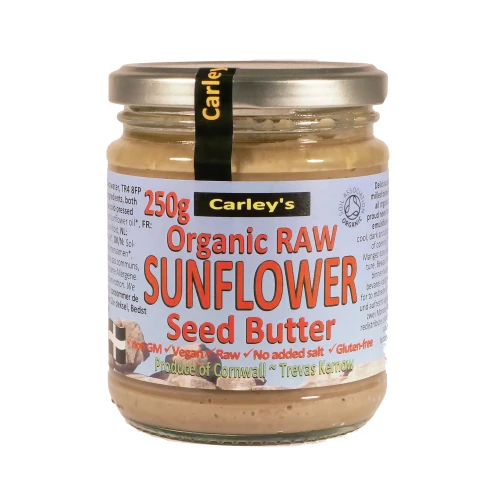 Carley's Organic Raw Sunflower Seed Butter 250g