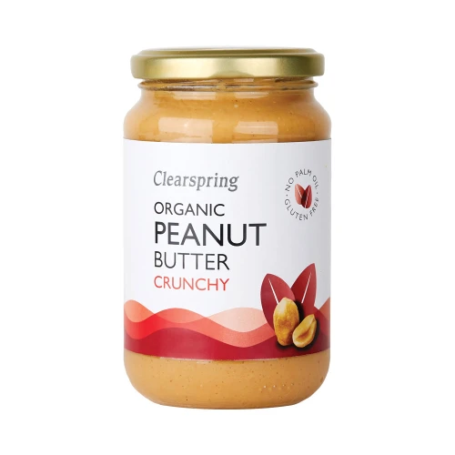 Clearspring Peanut Butter - Crunchy 6 * 350g