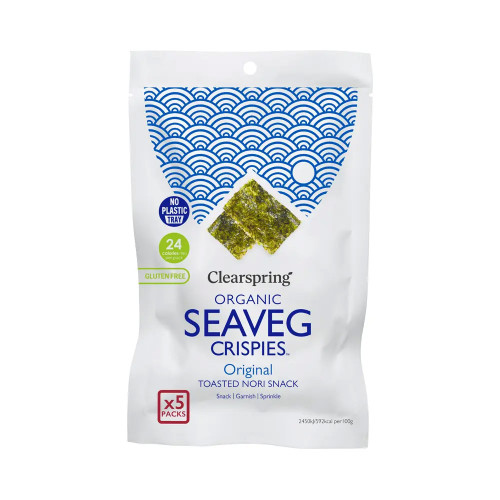 Clearspring Seaveg Crispies Multipack - Original (trayless) 6 x 20g