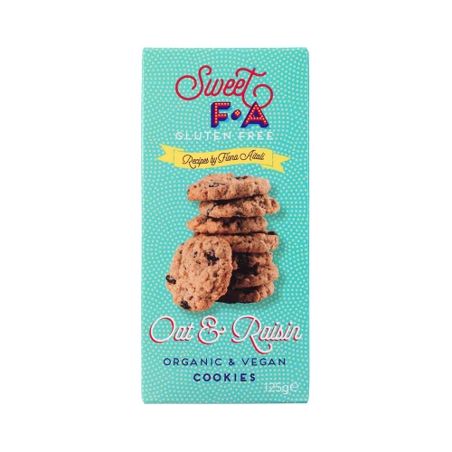 Sweet FA Oat & Raisin Cookie (12 * 125g) (Org)