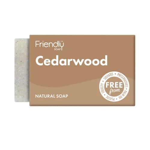 Friendly Soap Cedarwood Soap 6 x 95g