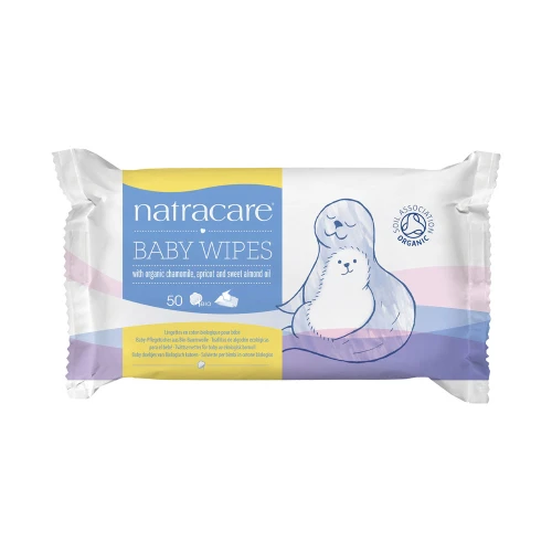 Natracare Baby Wipes Cotton 16 * 50