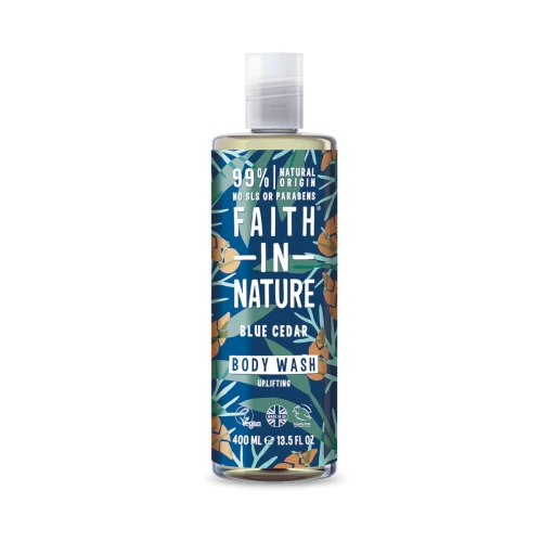 Faith in Nature Body Wash (Mens) Blue Cedar 400ml