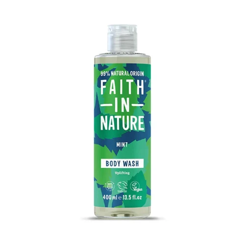 Faith In Nature Body Wash - Mint 6 * 400ml