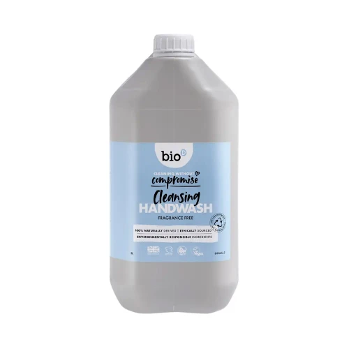 Bio-D Handwash Sanitising - Fragrance Free 1 x 5 ltr