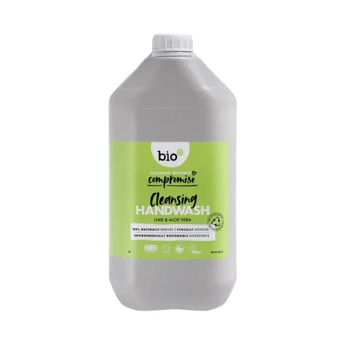 Bio-D Handwash Sanitising Lime & Aloe Vera 5 ltr