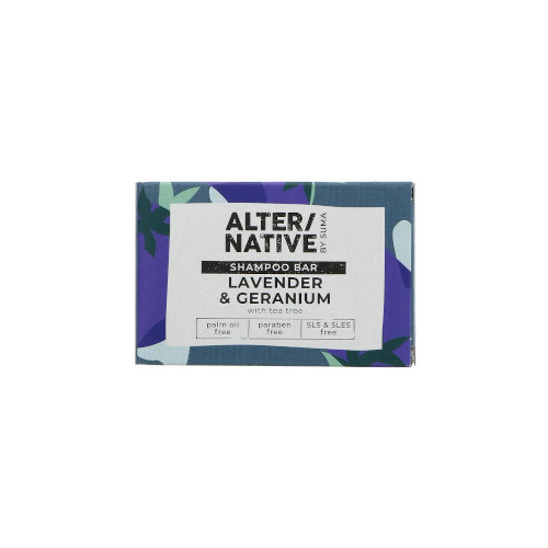 Alter/native Bar Range Shampoo Bar Lavender And Geranium 95g