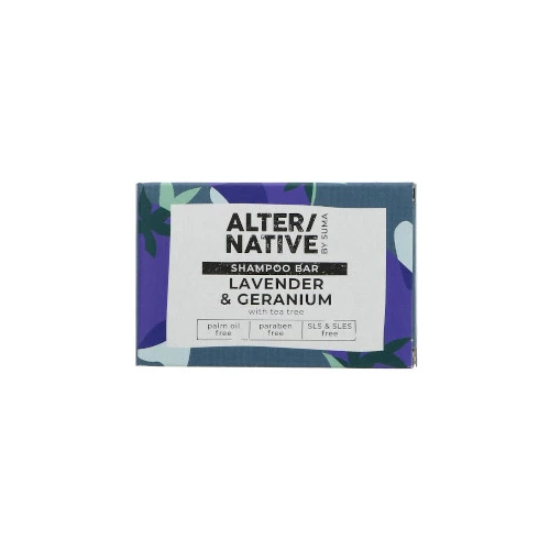 Alter/native Bar Range Shampoo Bar Lavender And Geranium 95g