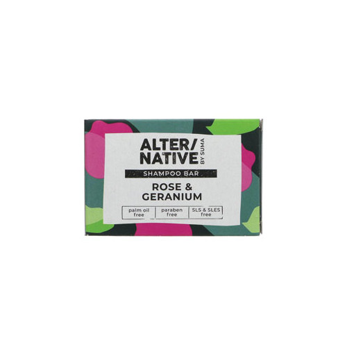 Alter/native Bar Range Shampoo Bar Rose And Geranium 95g