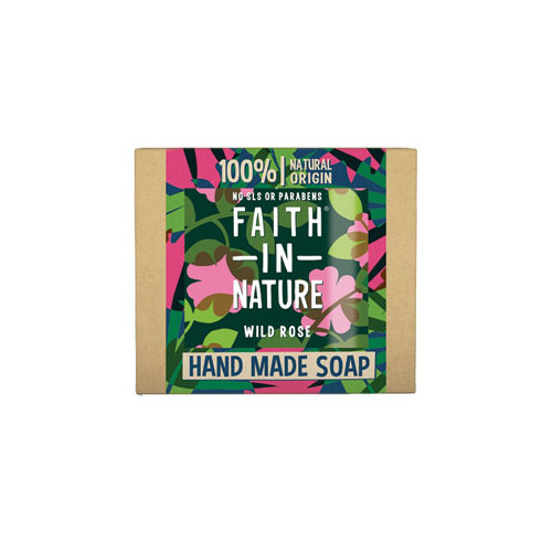 Faith in Nature Soaps and Bar Range Soap Wild Rose 100g
