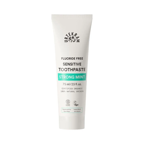 Urtekram Bio 9 Toothpaste Strong Mint (Sensitive) 6 x 75ml
