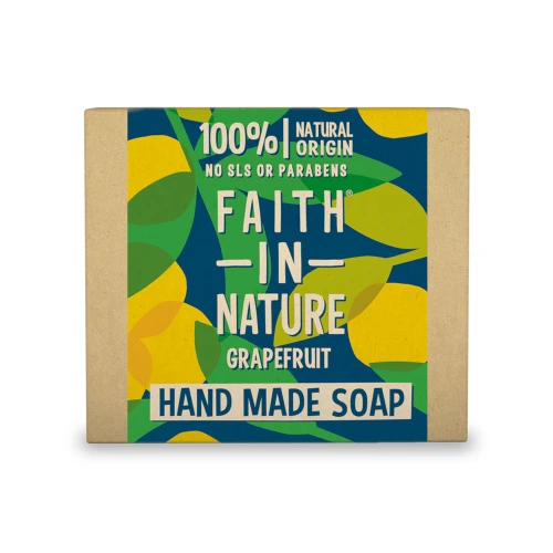 Faith in Nature Soaps and Bar Range Soap Grapefruit 100g