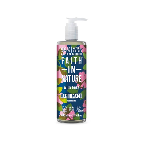 Faith in Nature Hand Wash Wild Rose 400ml