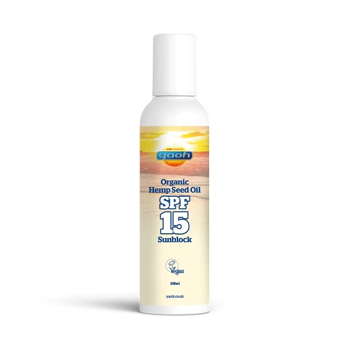 Yaoh Hemp Seed Oil Sun Lotion SPF 15 (6 * 240ml) (Org)