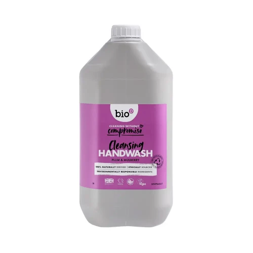 Bio-D Handwash Sanitising - Plum & Mulberry 1 x 5 ltr