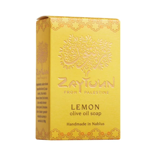 Zaytoun Lemon Olive Oil Soap 12 * 100g