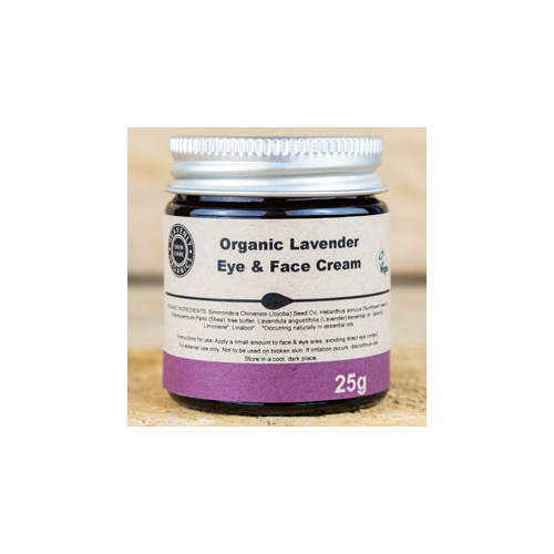 Heavenly Organics Skin Care Lavender Eye And Face Cream 25g