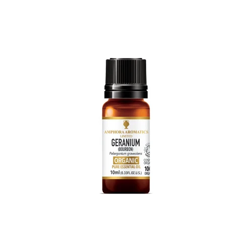 Amphora Aromatics Geranium Oil Organic 10ml