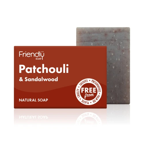 Friendly Soap Patchouli & Sandalwood Soap 95g