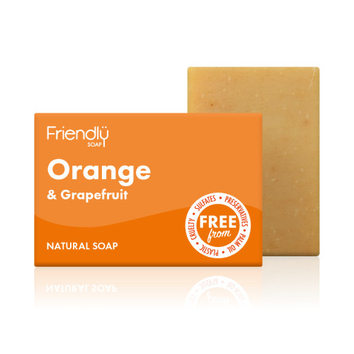 Friendly Soap Orange And Grapefruit Soap 95g